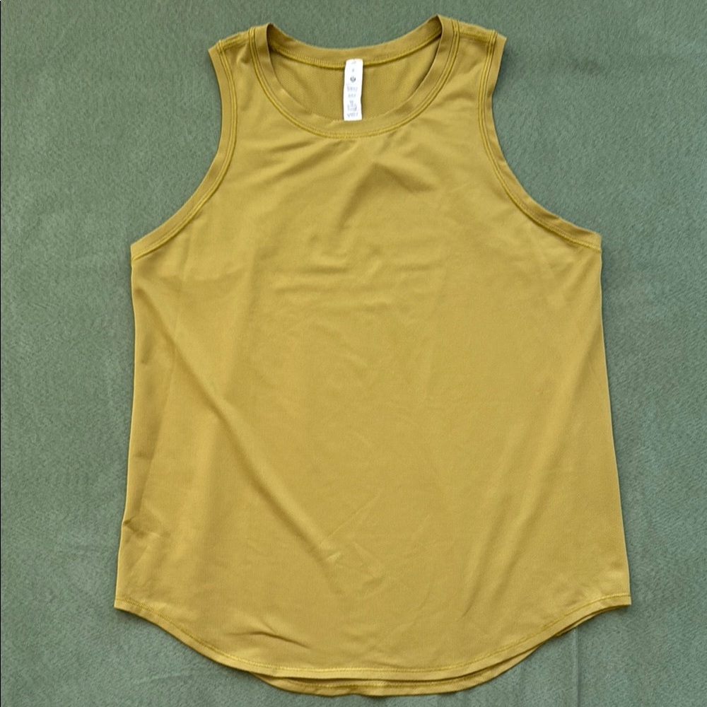 Lululemon Chartreuse Sleeveless Women's Top
